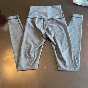 RARE grey align LuLulemon size 0 leggings 25 inch